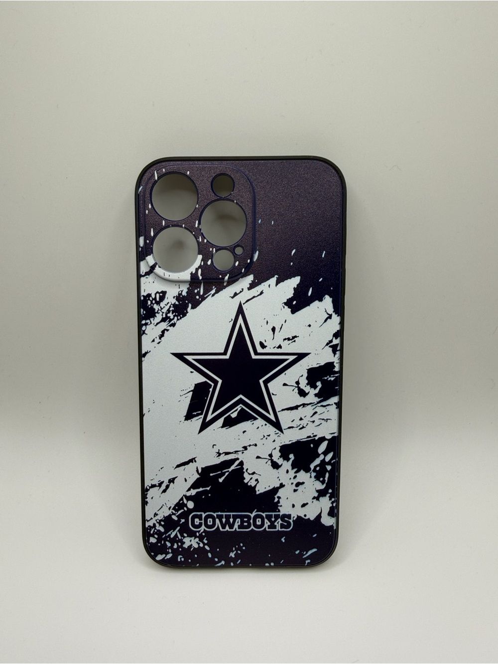 Cowboys Navy & White iPhone Case
